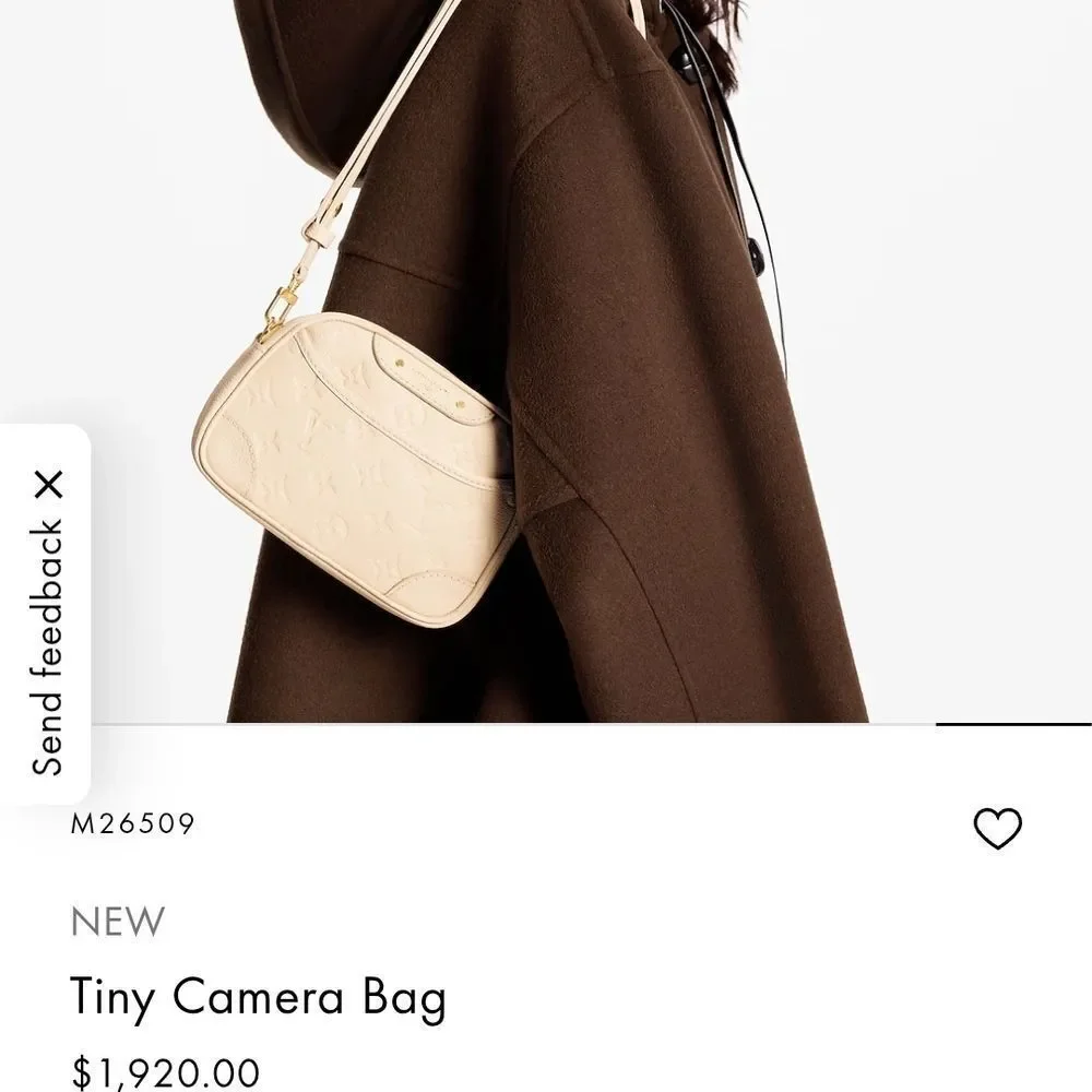 Louis Vuitton Beige Crossbody Bag